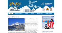 Desktop Screenshot of banskoworldcup.com